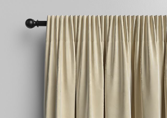 Ultra Luxe Velvet, Cream - Made to Measure Curtains - Image 10